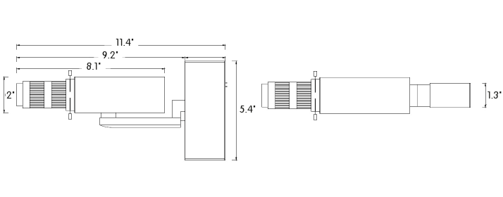 Snoot Frame Forming Surface Spotlight Standard-SPSV-C